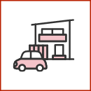 転出・転入のアイコン