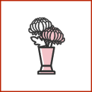 お悔みのアイコン