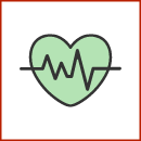 健康と健診のアイコン