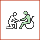 高齢者支援のアイコン