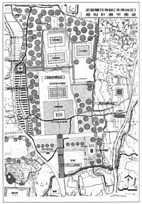 史跡慧日寺個別計画平面図