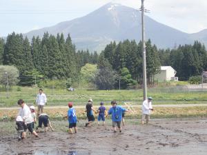 ばんだい米親子田植え体験ツアー４