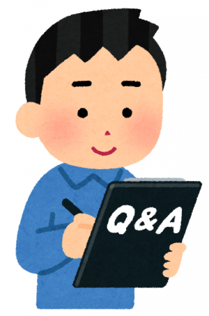 アンケートを書く人