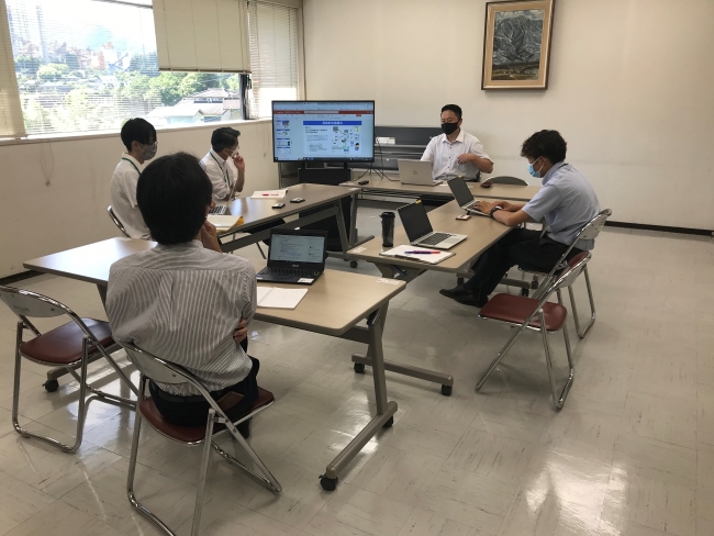 実証事業の様子