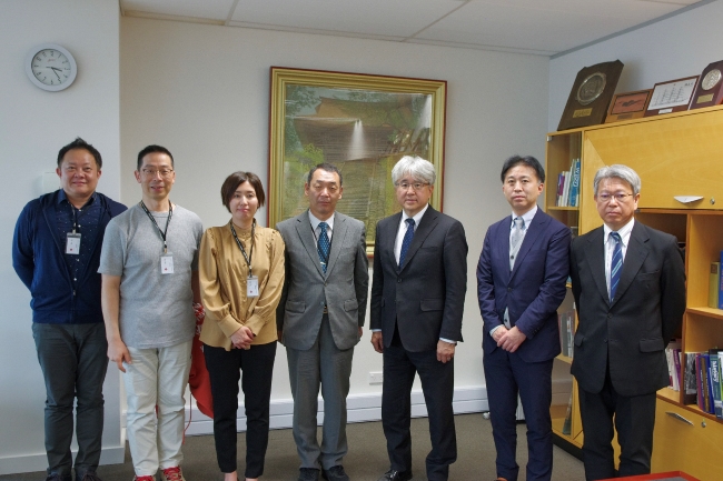 在オークランド日本国総領事館を表敬訪問