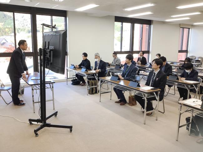 視察の模様