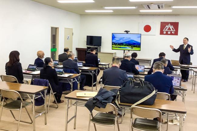 視察の模様