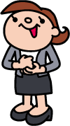 女性のイラスト