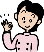 女性のイラスト