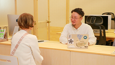 まちのオフィスの様子