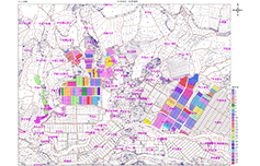 地域計画のマップ