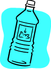 ペットボトル飲料のイラスト